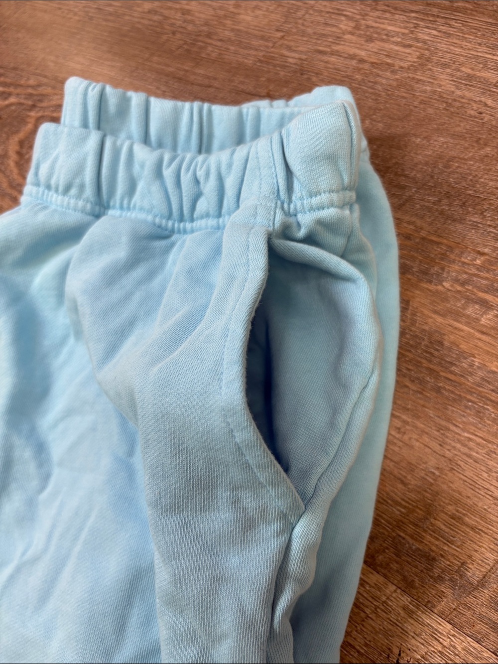 Year of Ours YOS x FFF Sky Blue Oversized Cotton Jogger Sweatpants M/L Lounge - Picture 9 of 13